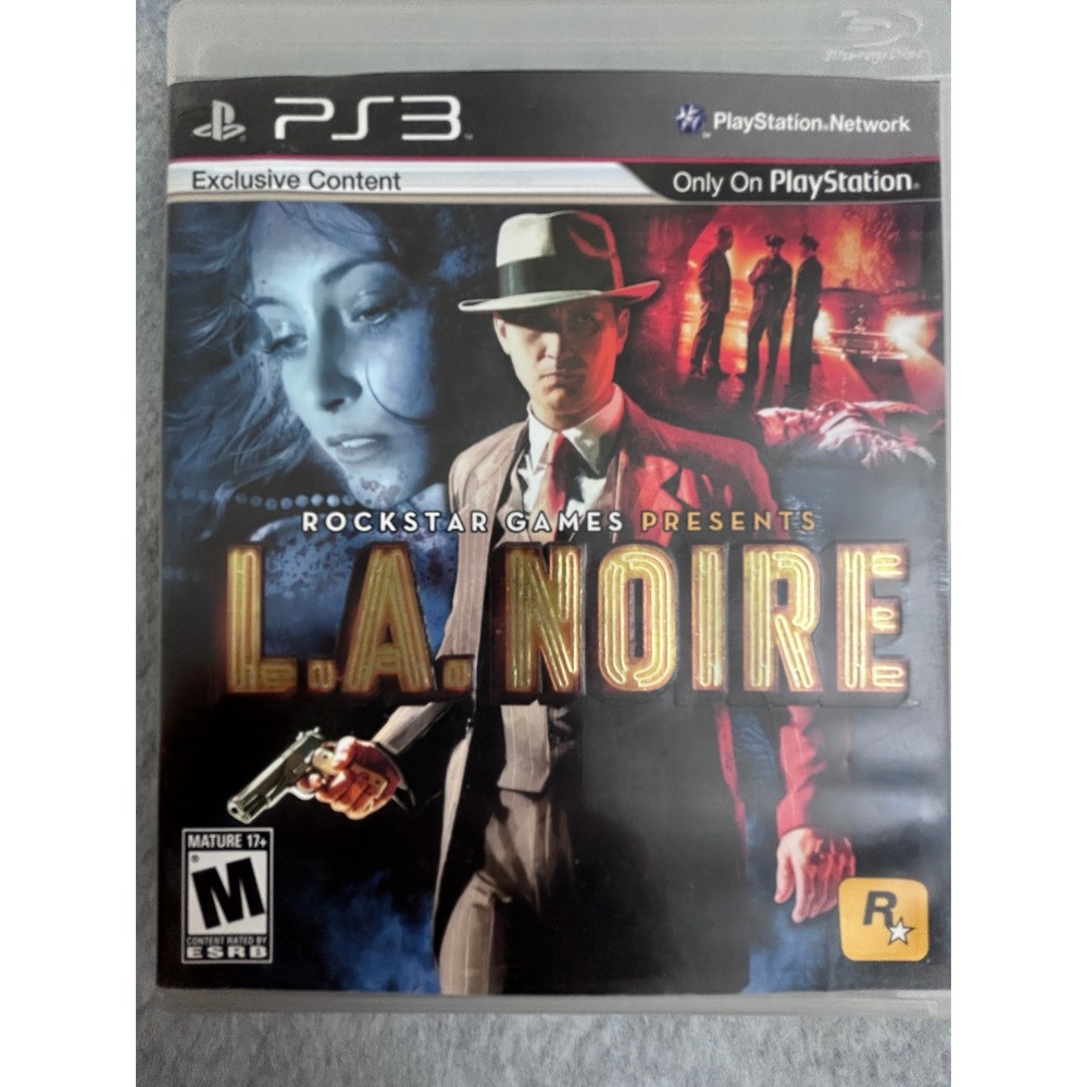 LA Noire Sony PlayStation 3 PS3 Rockstar Games Complete with Manual